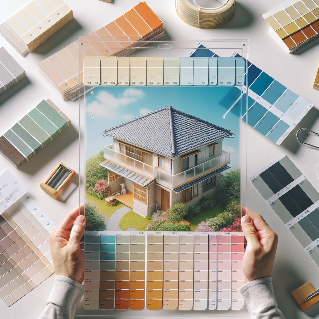 透明シミュレーションで色選びをサポート